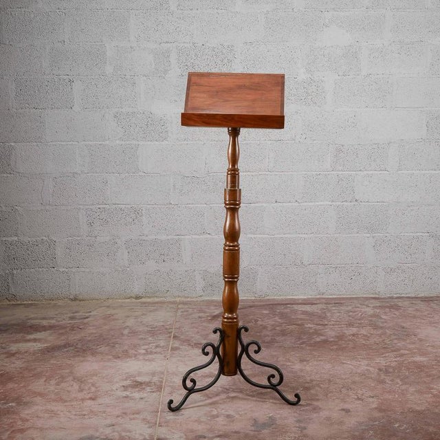 Art Deco Style Lectern in Wood For Sale - Image 13 of 13