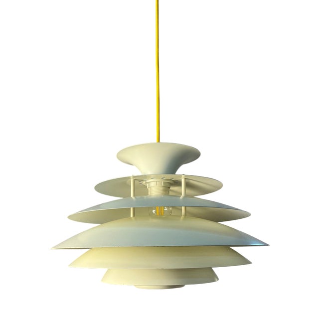 Formlight Model 80113 White Hanging Lamp For Sale