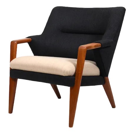 Danish Easy Chair in Teak, 1960s For Sale