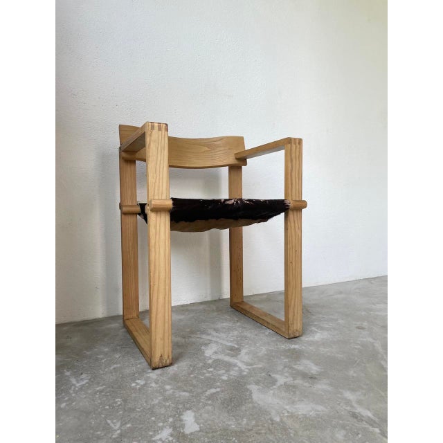 Oak Chairs by Ate Van Apeldoorn, 1970s For Sale - Image 9 of 18