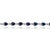 Metal Mexican Style 6.13ct Natural Blue Sapphire & Diamond Pear Cut Tennis Bracelet for Her For Sale - Image 7 of 18