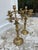 Mid 19th Century Pair of French Gilt Bronze Four-Light Candelabra – Napoleon III Period Circa For Sale - Image 4 of 8
