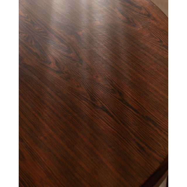 Mid-Century Round Model 283 Coffee Table in Rosewood by Johannes Andersen for CFC Silkeborg, 1960s For Sale - Image 13 of 18