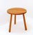 Vintage Wooden Tripod Side Table with Rounded Legs For Sale - Image 3 of 10