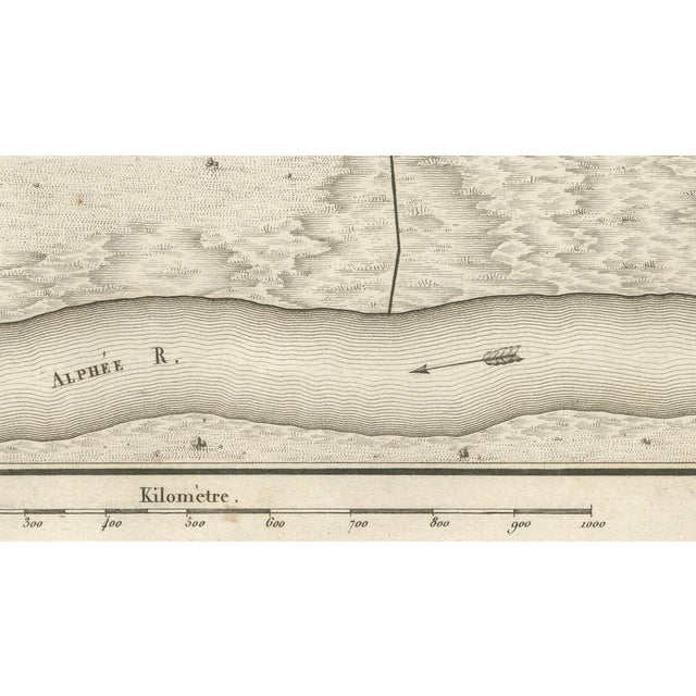 Ancient Olympia and Olympic Games Site Plan from Ambroise Tardieu, 1825 For Sale - Image 6 of 13