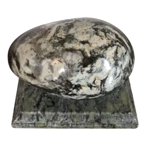 19th Century Grand Tour Specimen Marble Egg Paperweight