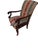 1990s Hickory Chair Co. Armchair Gainsborough Regency Bergere Lounge Louis XV Mahogany For Sale In Philadelphia - Image 6 of 15