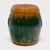 Drenched in color, this ceramic garden drum is drip glazed in the manner of ancient Chinese sancai ware, cloaked in...