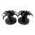 Wrought Iron Handmade 'Pineapple' Candle Holders-Set Two For Sale