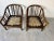 Elinor McGuire Organic Rattan and Leather Lounge Chairs - A Pair/Sold For Sale - Image 11 of 12