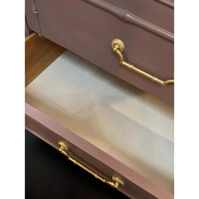 Late 20th Century Two-Piece Display Bookcase Chest by Thomasville For Sale - Image 10 of 10