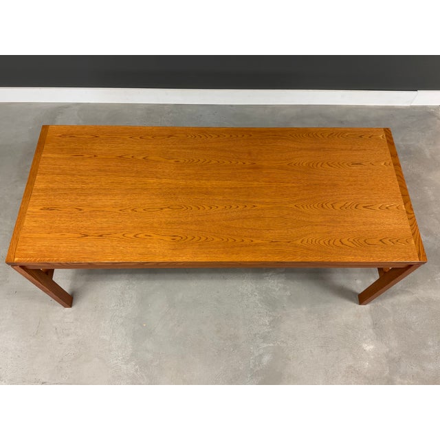 1970s Modern Oak Dining Table or Desk For Sale In Boston - Image 6 of 8