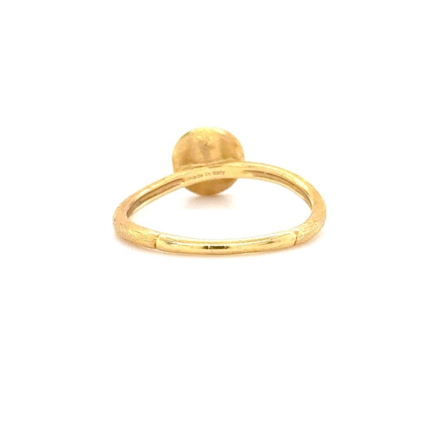 Marco Bicego, 18k Yellow Gold and Garnet Jaipur Ring For Sale In Chicago - Image 6 of 8