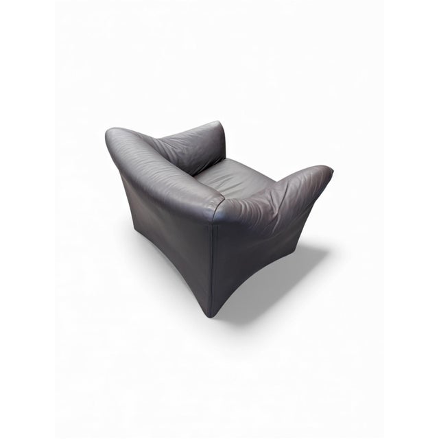 1970s Tentazione Leather Chair by Mario Bellini for Cassina, 1970s For Sale - Image 5 of 11