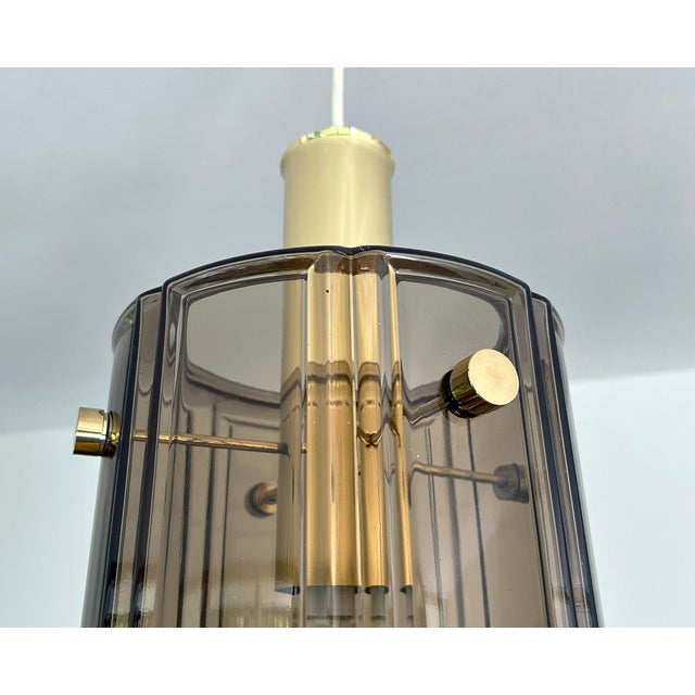 Vintage Pendant Lights in Glass from Glashütte Limburg, 1970s, Set of 2 For Sale - Image 18 of 18