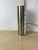 Vintage Mid-Century Modern Brushed Metal Cylinder Accent Uplight Lamp For Sale - Image 10 of 11