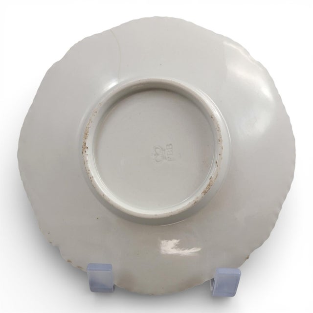 Porcelain Tea Cup and Saucer by Flight, Barr & Barr for Worcester, 1807-1813, Set of 2 For Sale - Image 12 of 17