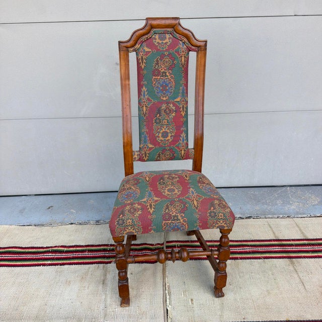 A Very Fine Antique William & Mary Side Chair With Spanish Feet, Boston, Circa 1730 For Sale - Image 18 of 18