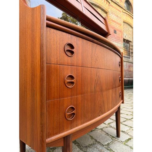 Secretary in Teak by Gunnar Falsig for Holstebro Møbelfabrik For Sale - Image 9 of 11
