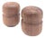 Mid 20th Century Teak Wood Salt and Pepper Shakers, a Pair For Sale