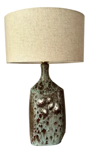 Danish Studio Ceramic Lamp, 1960s
