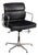 Vintage EA217 Chair in Black Leather by Charles & Ray Eames for ICF, 1969 For Sale