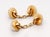 Vintage 18k Gold & Moonstone Cabochon Cufflinks For Sale - Image 11 of 11