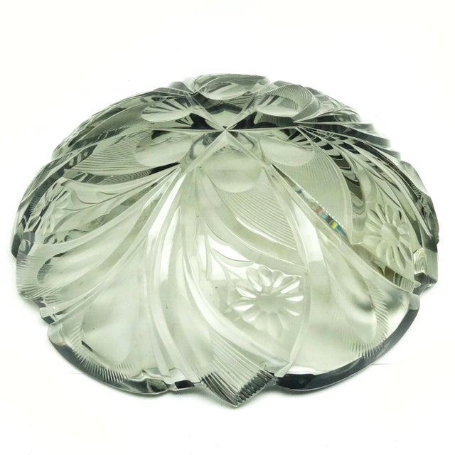 Art Deco Bowl by R. Hlousek, Czechoslovakia, 1950s For Sale - Image 3 of 7