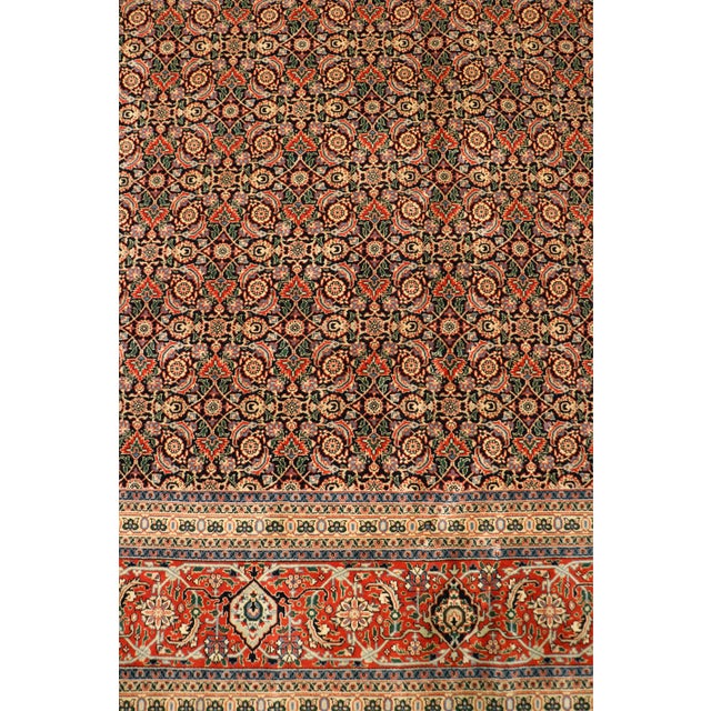 Pasargad Home Baku Navy Wool Area Rug-12' 2" X 15' 3" For Sale - Image 4 of 7