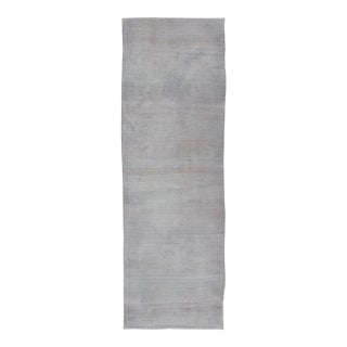 Vintage Turkish Kilim Runner in Soft Pastel Tones 2'10 X 9'3 For Sale