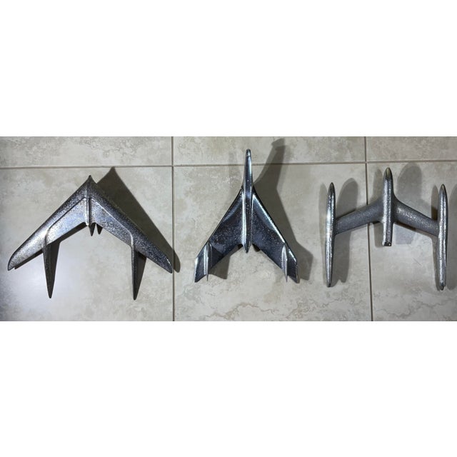 Industrial Chic Wall Art - American Car Hood Ornaments Wall Hanging Sculpture For Sale - Image 11 of 12