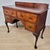 Antique Victorian English Walnut Writing Desk, 1890 For Sale - Image 4 of 18
