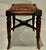 Late 19th Century Antique English Hardwood Footstool, Aesthetic Movement Embossed Leather Circa 1880 For Sale - Image 5 of 13