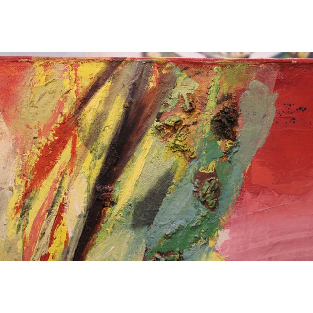 Victor Karnauh, A Game, Oil on Canvas For Sale - Image 5 of 12