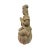 Rustic Rustic Wood Sitting Bodhisattva Kwan Yin Tara Buddha Statue Ws3066 For Sale - Image 3 of 7