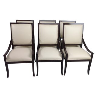 Modern Mid-Century Custom Dining Chairs - S/6 For Sale