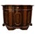 Antique Walnut Serpentine Sideboard with Floral Marquetry Inlay, 1900 For Sale - Image 9 of 9