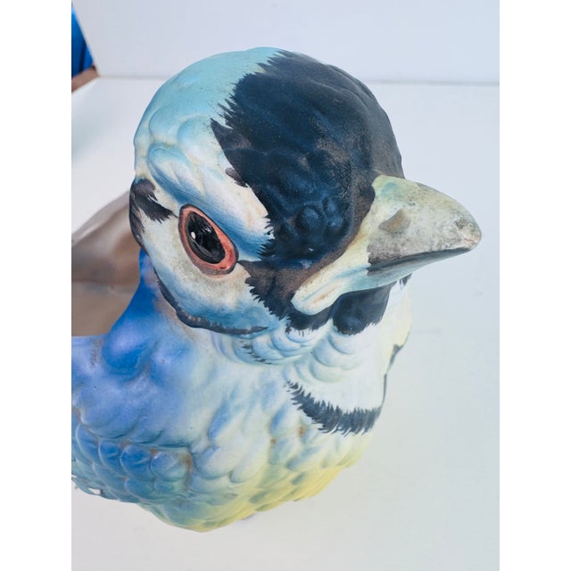 Mid 20th Century Bluebird of Happiness Planter For Sale - Image 5 of 11