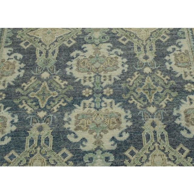 Turkish Oushak Rug 4'11" x 7' #17342 For Sale In Houston - Image 6 of 8