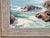 Paper 1930s Southern California Seascape Clyde Eugene Scott (1884–1959) Oil on Board Painting For Sale - Image 7 of 12