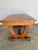 1950s 1950s Signed and Dated Midcentury French Oak Trestle Table For Sale - Image 5 of 8