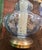 1950s Pair of Mid-Century Modern Murano Style Blue Bullicante Glass Lamps For Sale - Image 12 of 12