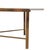 Mid-Century Modern Brass and Marble Coffee Table in the Style of Paul McCobb For Sale - Image 3 of 12