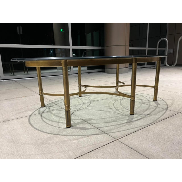 Asian Influence Coffee Table in Faux Bamboo From Mastercraft For Sale In Denver - Image 6 of 13