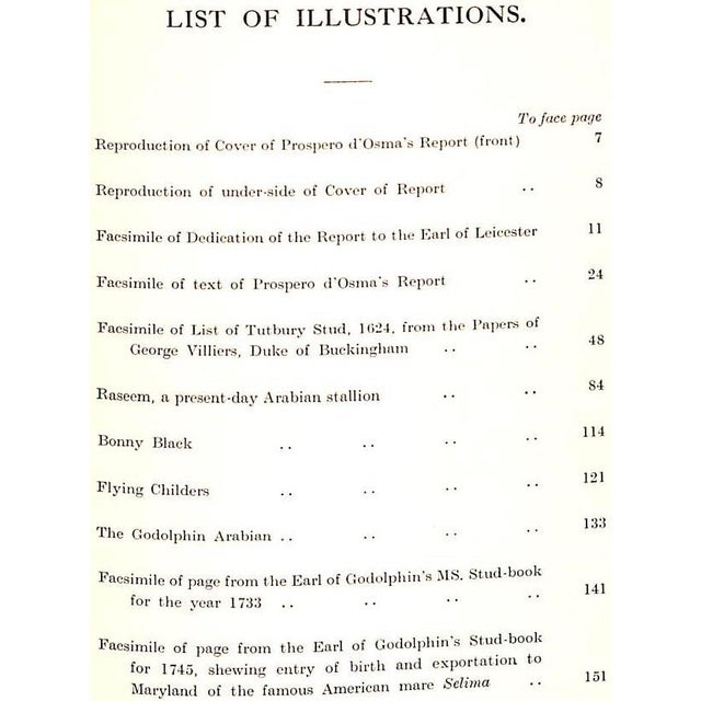 1930s "The Royal Studs of the Sixteenth and Seventeenth Century" 1935 Prior, Charles Matthew For Sale - Image 5 of 8