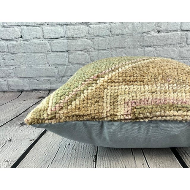 20 x 20 Rug Pillow Celestial Dreamland Turkish Pillow Cushion Cover For Sale - Image 4 of 4