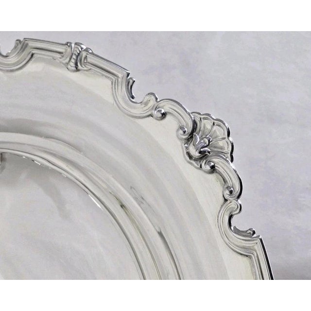 Mid-Century Sterling Silver Cake Compotier, Sheffield, 1965 For Sale - Image 11 of 18