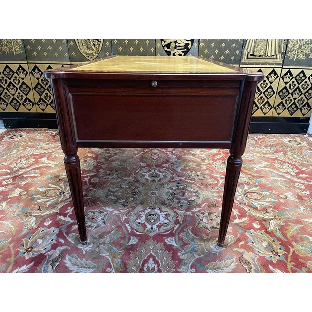 Louis Xvi Style Flat Desk For Sale - Image 5 of 11