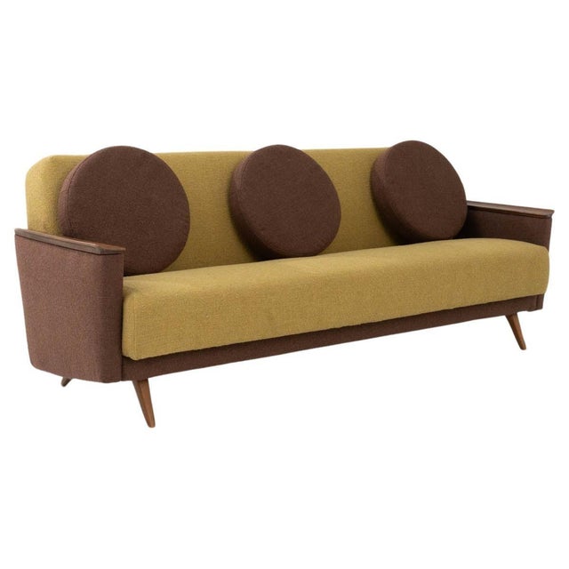 20th Century Scandinavian Upholstered Sofa For Sale - Image 15 of 18