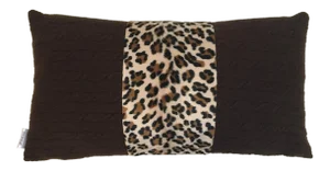 Leopard and Cashmere Pillow